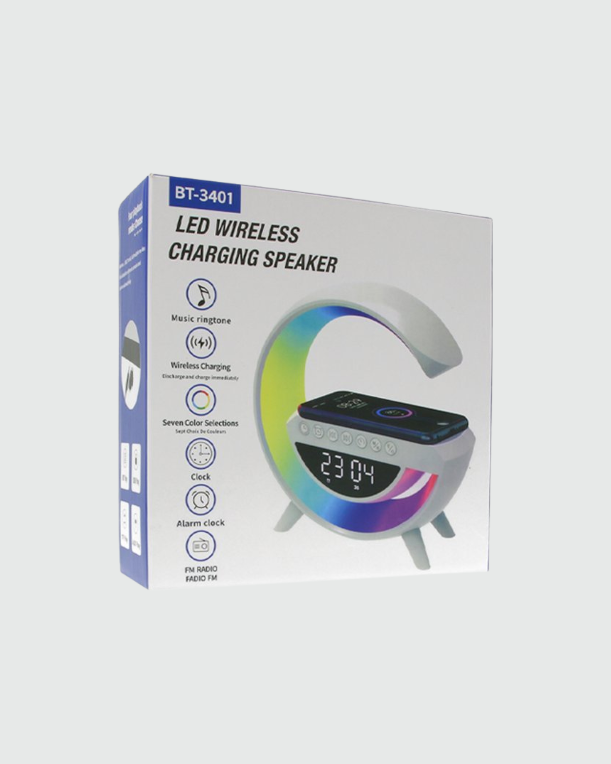 LED Wireless zvučnik sa bežičnim punjenjem
