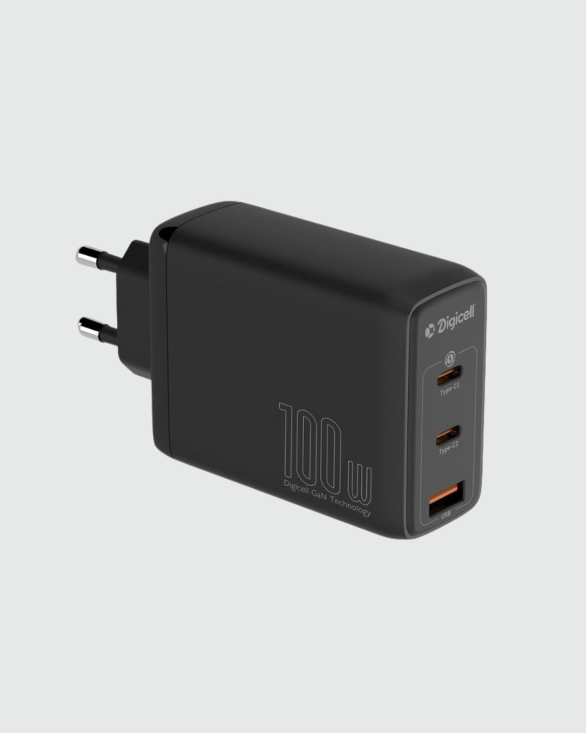 Digicell GaN2 Pro Quick Charger 2C + 1U 100W